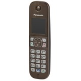 Panasonic KX-TG6811GA, analoges Telefon braun, ein Mobilteil