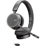 Plantronics Voyager 4220 UC, Headset schwarz, Bluetooth, USB-A