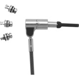 DICOTA Universal Security Cable Lock, Schloss anthrazit