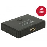 DeLOCK HDMI-Switch 2 - 1 bidirektional 4K 60Hz, HDMI Switch schwarz