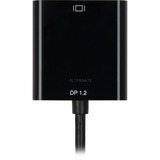 Sharkoon DisplayPort 1.2 > DVI24+1 Converter, Kabel schwarz, 15 cm