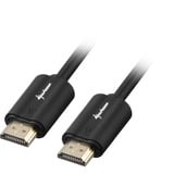 Sharkoon Kabel HDMI Stecker > HDMI Stecker schwarz, 7,5 Meter, HDMI 2.0 4K