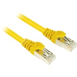 Sharkoon Patchkabel RJ45 Cat.6 SFTP gelb, 2 Meter