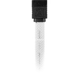 Sharkoon Sata III Kabel sleeve weiß, 30 cm