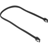 Sharkoon Sata III Kabel sleeve schwarz, 45 cm