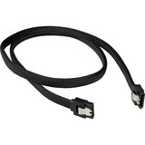 Sharkoon Sata III Kabel sleeve schwarz, 75 cm