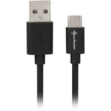 Sharkoon USB 2.0 Kabel, USB-A Stecker > USB-C Stecker schwarz, 2 Meter