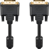 goobay Kabel DVI-D > DVI-D, Dual Link 24+1 schwarz, 15 Meter