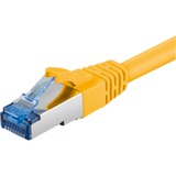 goobay Patchkabel RJ-45 Cat.6a S/FTP gelb, 2 Meter