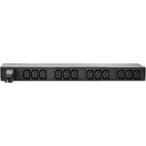 APC Basic Rack PDU 1U AP9565, Steckdosenleiste schwarz, 2,5 Meter Kabel