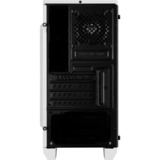 Aerocool Cylon Mini, Tower-Gehäuse weiß/schwarz, Window-Kit