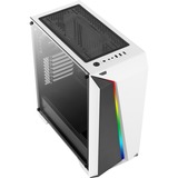 Aerocool Cylon Pro, Tower-Gehäuse weiß/schwarz, Tempered Glass