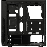 Aerocool Rift, Tower-Gehäuse schwarz, Window-Kit