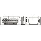 BlueWalker PowerWalker Wartungs-Bypassschalter Terminal block 3/1 MBS 10K für Rackmontage