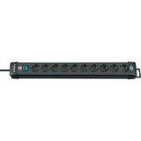 Brennenstuhl Premium-Line Steckdosenleiste 10-fach schwarz, 3 Meter