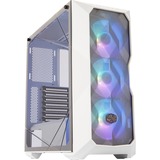 Cooler Master MasterBox TD500 MESH WHITE, Tower-Gehäuse weiß, Tempered Glass