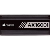 Corsair AX1600i   , PC-Netzteil schwarz, 10x PCIe, Kabelmanagement, 1600 Watt