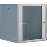 Digitus 483-mm-Wandschrank, 12 HE, IT-Schrank grau, 12 Höheneinheiten