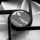 Fractal Design Prisma AL-12 PWM ARGB , Gehäuselüfter weiß/transparent, Einzellüfter, 120 mm