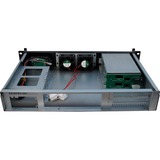 Inter-Tech 1.5U-1528L, Server-Gehäuse schwarz, 1,5 Höheneinheiten