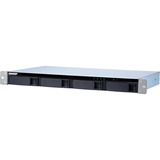 QNAP TL-R400S, Laufwerksgehäuse schwarz, 1HE-Rackmount