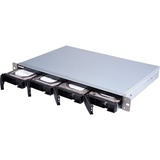 QNAP TL-R400S, Laufwerksgehäuse schwarz, 1HE-Rackmount