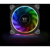 Thermaltake Riing Plus 14 LED RGB Radiator Fan TT Premium, Gehäuselüfter schwarz, 3er Set, 1x Controller