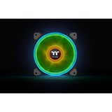 Thermaltake Riing Quad 12 RGB Radiator Fan TT Premium Edition 3 Pack, Gehäuselüfter schwarz, 3er Set, 1x Controller