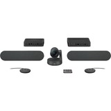 Logitech Rally Plus, Webcam schwarz/grau