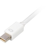 Sharkoon mini-DisplayPort 1.2 auf VGA-Adapter weiß, 15 cm