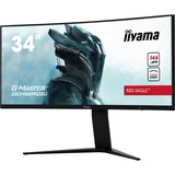 iiyama GB3466WQSU-B1, Gaming-Monitor 86 cm(34 Zoll), schwarz, UWQHD, VA, DisplayHDR 400, 144Hz Panel