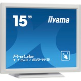 iiyama T1531SR-W5, LED-Monitor 38 cm(15 Zoll), weiß, Touchscreen, HDMI, DisplayPort, VGA