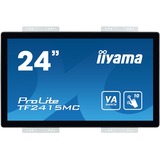 iiyama TF2415MC-B2, LED-Monitor 60.5 cm (23.8 Zoll), schwarz, FullHD, VA, Touch, HDMI, DisplayPort