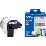 Brother Endlos-Etikett (Papier) DK-44205, Schriftband weiß