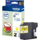 Brother Tinte gelb LC-22UY 