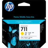 HP Tinte gelb Nr. 711 (CZ136A) Dreierpack