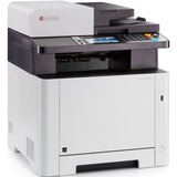 Kyocera ECOSYS M5526CDN (inkl. 3 Jahre KYOCERA Life), Multifunktionsdrucker grau/schwarz, USB/LAN, Scan, Kopie, Fax