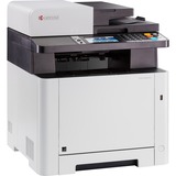 Kyocera ECOSYS M5526CDW (inkl. 3 Jahre KYOCERA Life), Multifunktionsdrucker grau/schwarz, USB/LAN, WLAN, Scan, Kopie, Fax