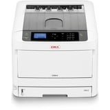 OKI C824dn, LED-Drucker grau/schwarz, USB, LAN