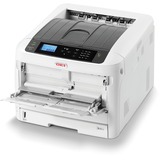 OKI C824dn, LED-Drucker grau/schwarz, USB, LAN
