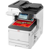 OKI MC853dn, Multifunktionsdrucker USB/LAN, Kopie, Scan, Fax