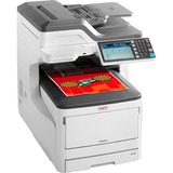 OKI MC853dnv, Multifunktionsdrucker USB/(W)LAN, Scan, Kopie, Fax