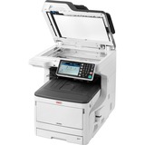 OKI MC883dn, Multifunktionsdrucker grau/anthrazit, USB, LAN, Scan, Kopie, Fax