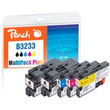 Peach Tinte Spar Pack Plus 320995 kompatibel zu Brother LC-3233