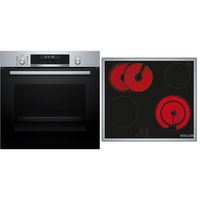 Bosch HBD671CS62  Serie 6, Backofen-Set schwarz/edelstahl