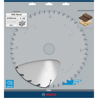 Bosch PRO Construct Wood Kreissägeblatt, Ø 350mm, 24Z Bohrung 30mm, für Tischkreissägen