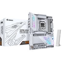 GIGABYTE X870E AORUS PRO X3D ICE, Mainboard silber/weiß