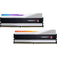 G.Skill DIMM 32 GB DDR5-5600 (2x 16 GB) Dual-Kit, Arbeitsspeicher silber, F5-5600J3636C16GX2-TZ5RS, Trident Z5 RGB, INTEL XMP