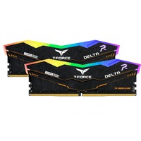 Team Group DIMM 32 GB DDR5-5600 (2x 16 GB) Dual-Kit, Arbeitsspeicher schwarz, FF5D532G5600HC36BDC01, Delta TUF RGB, INTEL XMP
