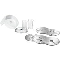 Bosch Home Durchlaufschnitzler VeggieLove Set, Zerkleinerer weiß, für MUM Serie 2, MUM Serie 4, MUM 5